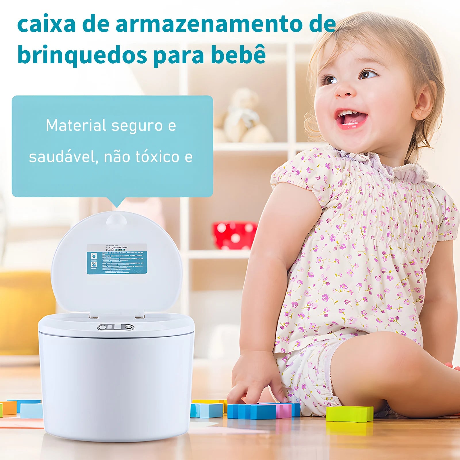 Lixeira Compacta Automática