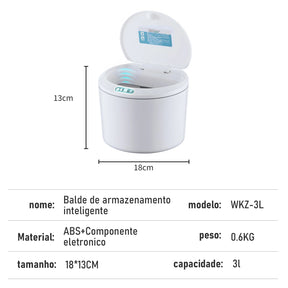 Lixeira Compacta Automática