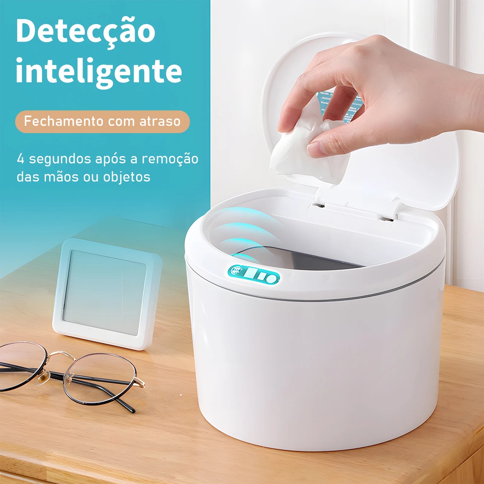 Lixeira Compacta Automática