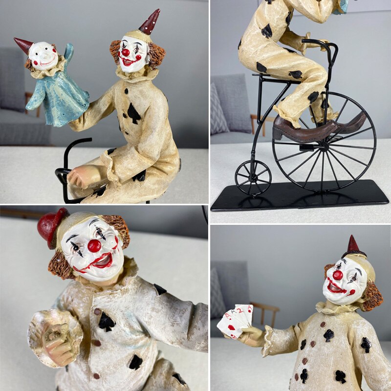 Palhaços Resina Circus