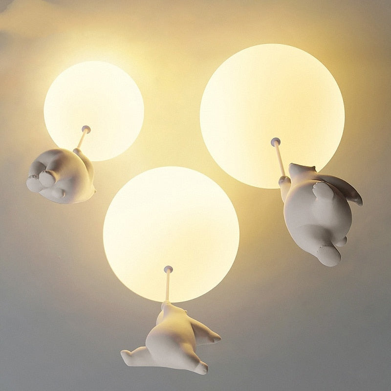 Ursos Fantasia Luminária
