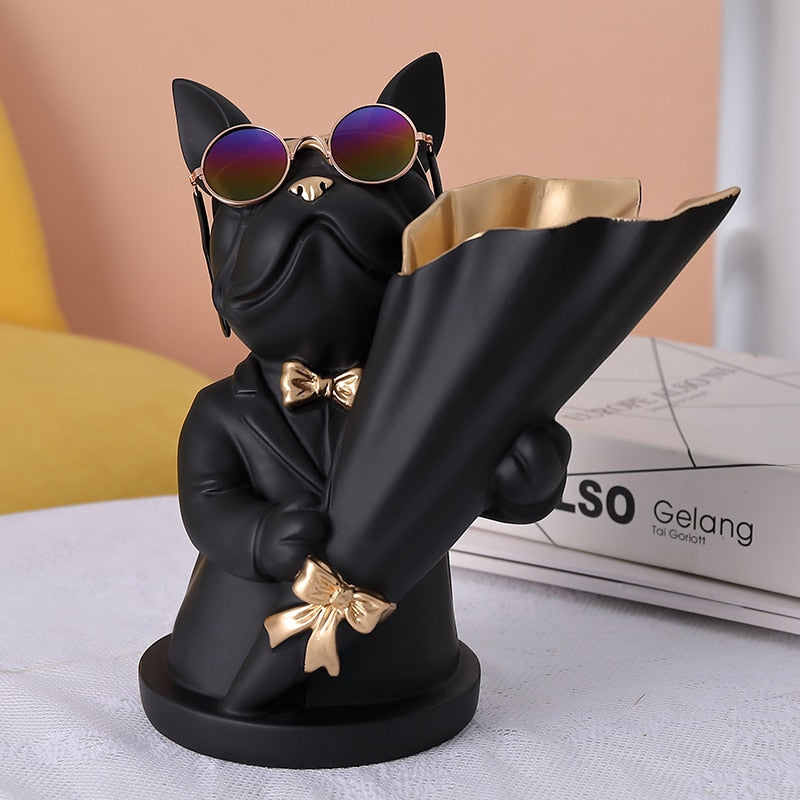 Dog Vase