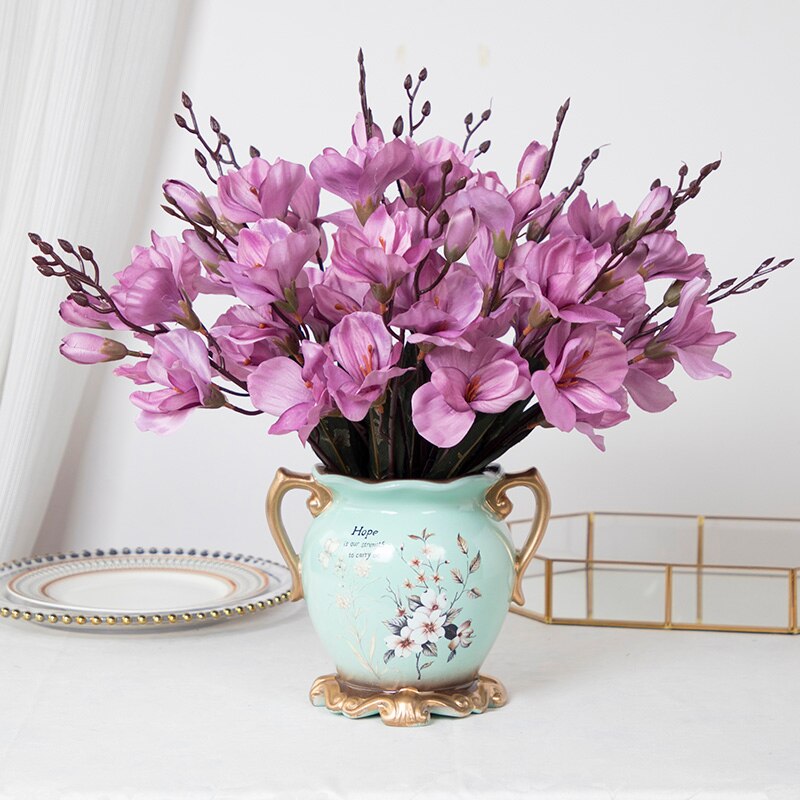 Vaso Ravena + Flores