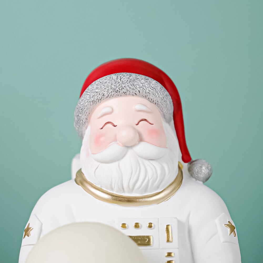 Papai Noel Astronauta - Luminária