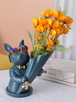 Dog Vase