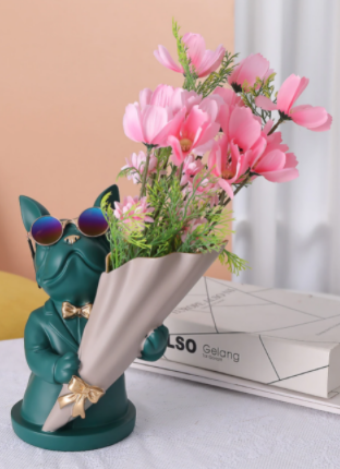 Dog Vase