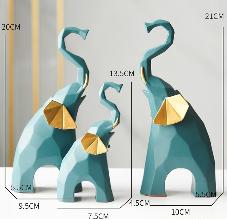 Elephant Decor Geometry