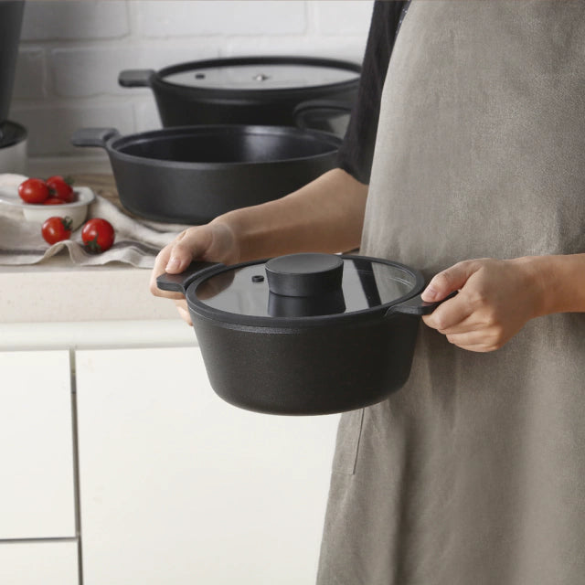 Caçarola Vulkan Preta - 20cm/2,0L